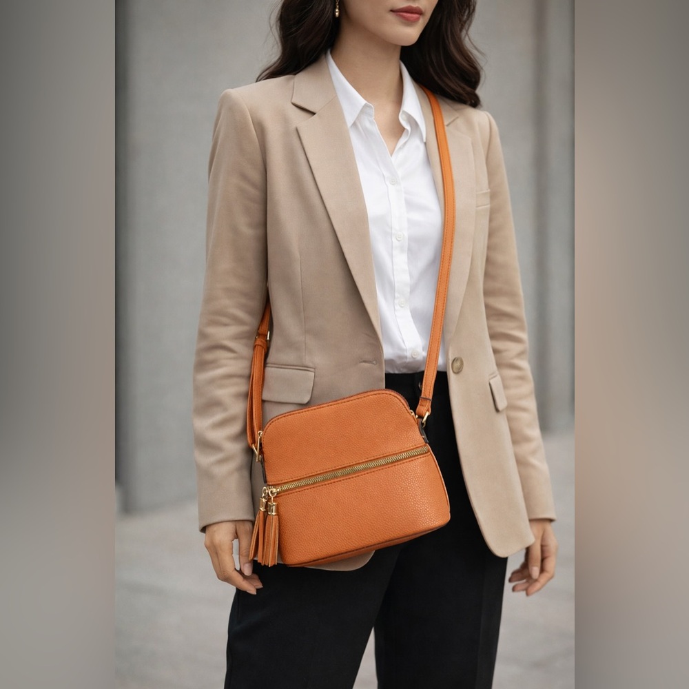 Crossbody Bag‎ Faux Leather